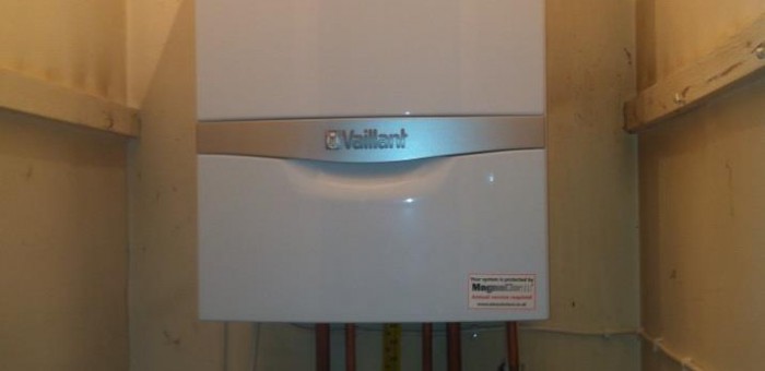 Vaillant Boiler in Cupboard